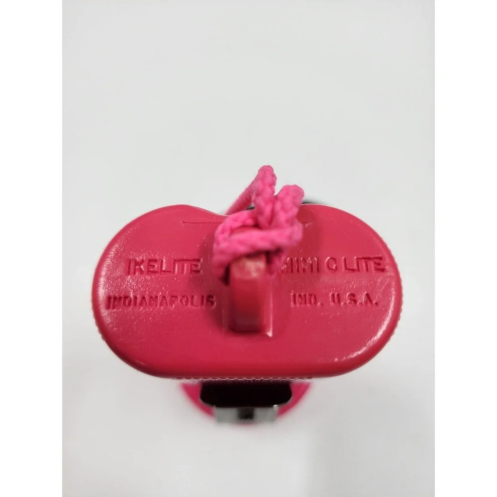 Ikelite Mini C Lite Vintage Scuba Diving Flashlight Hot Pink Made in USA Works